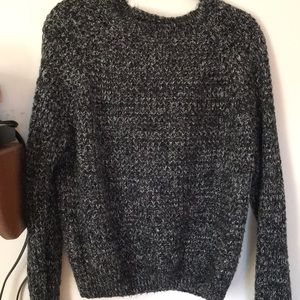 Black heathered Sweater